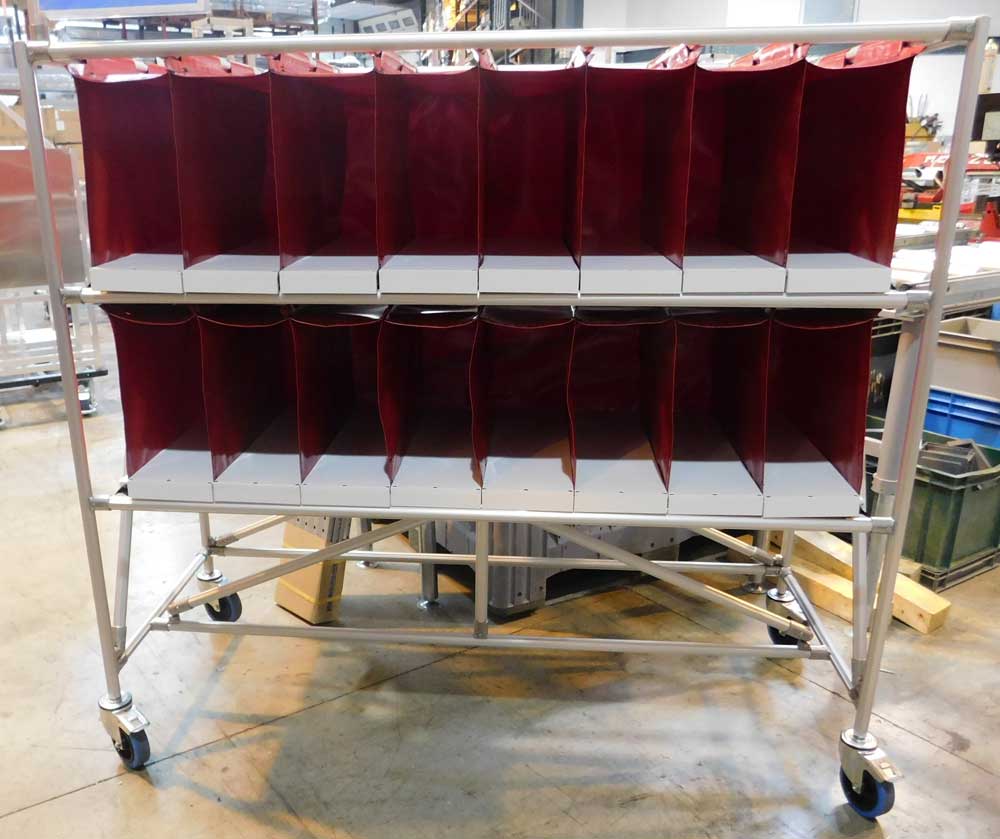 Chariot-transport-type-bâche